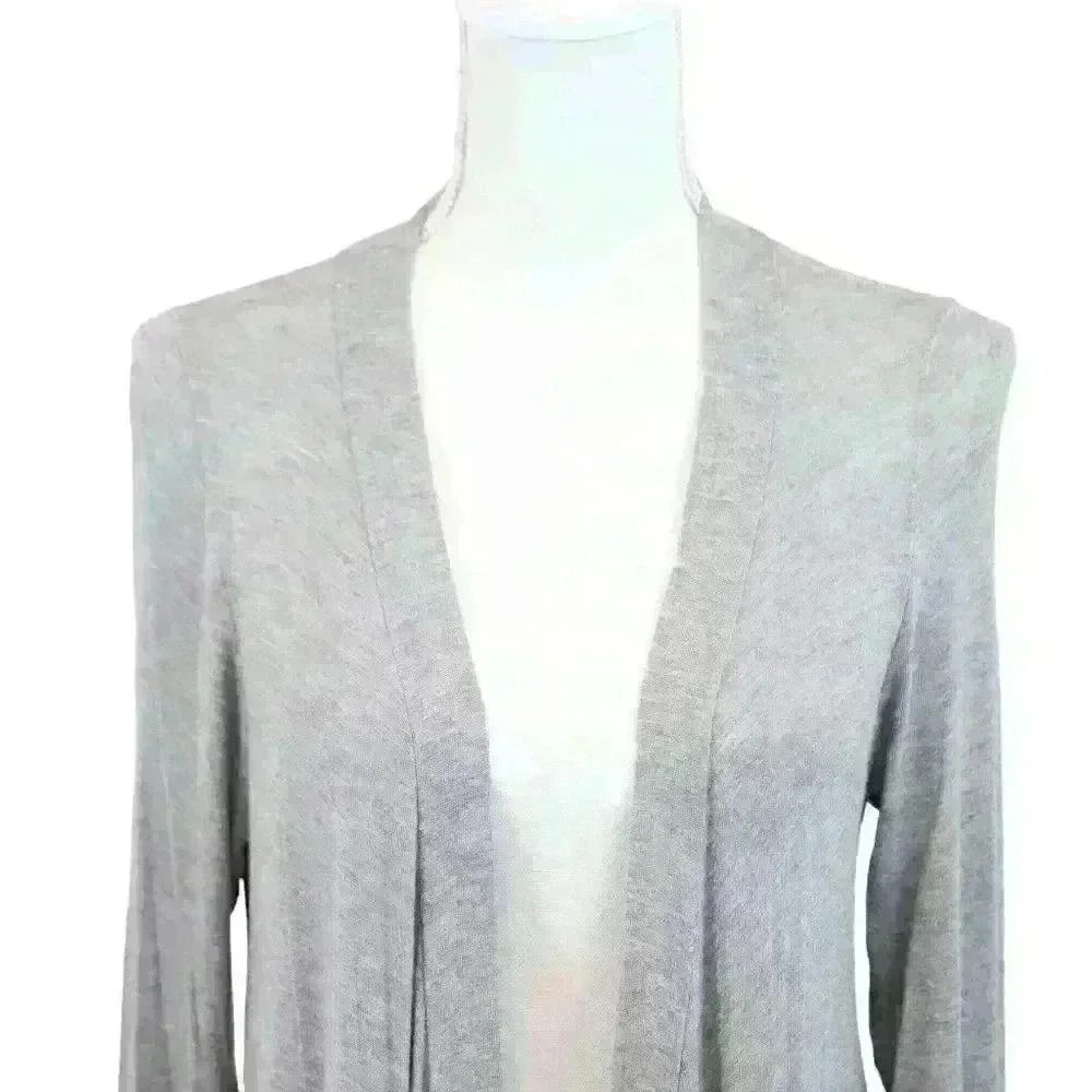 Full Tilt Essentials Ombre Gray/Navy Long Cardigan –‎ Size Small